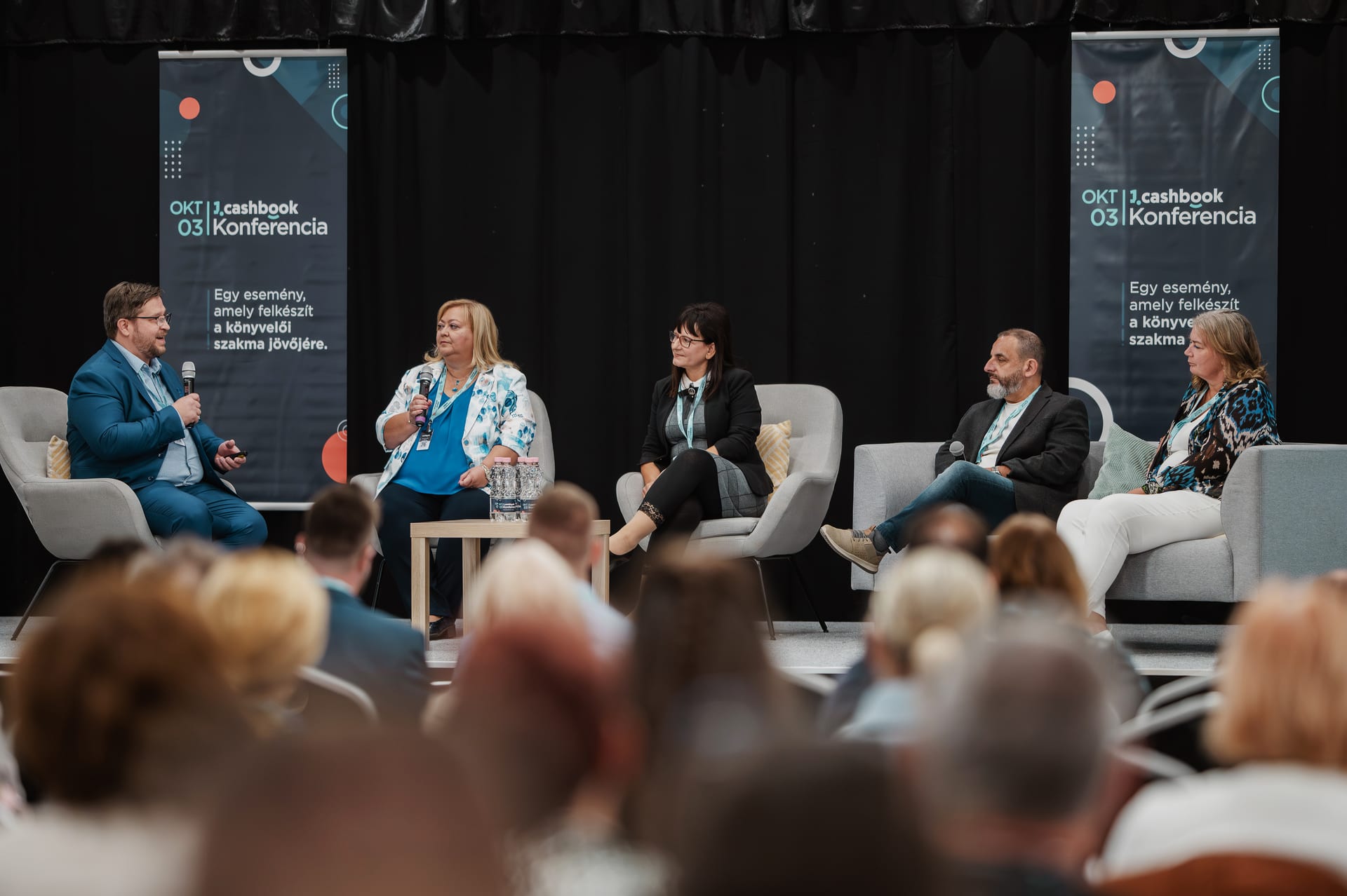 Panel-beszélgetés az 1. Cashbook Konferencián