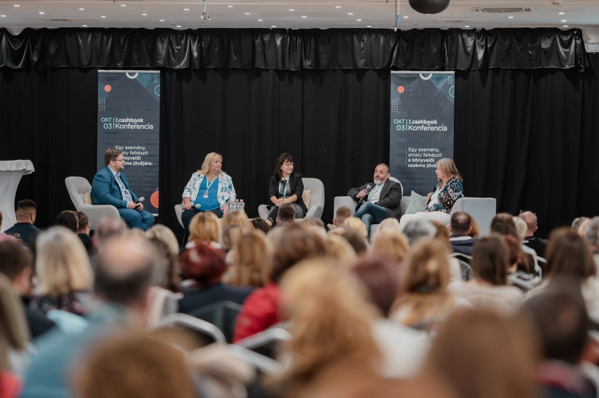 Panel-beszélgetés az 1. Cashbook Konferencián